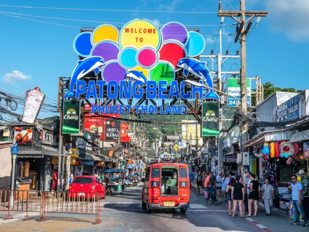 bangla road at daytime